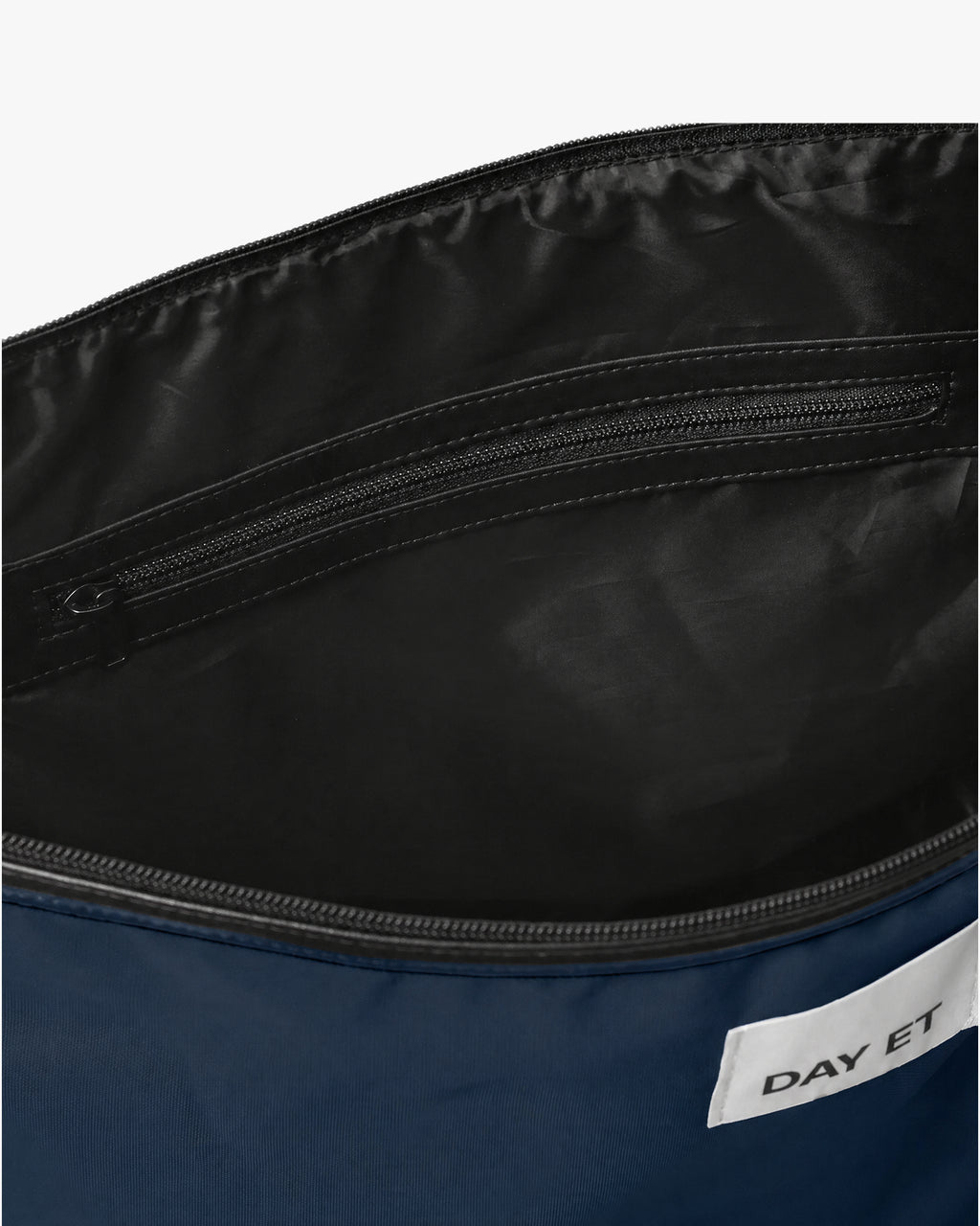 Large Nylon Crossbody Shopper Taske