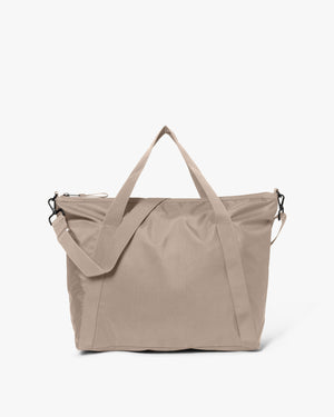 Large Tonal Crossbody Shopper Taske