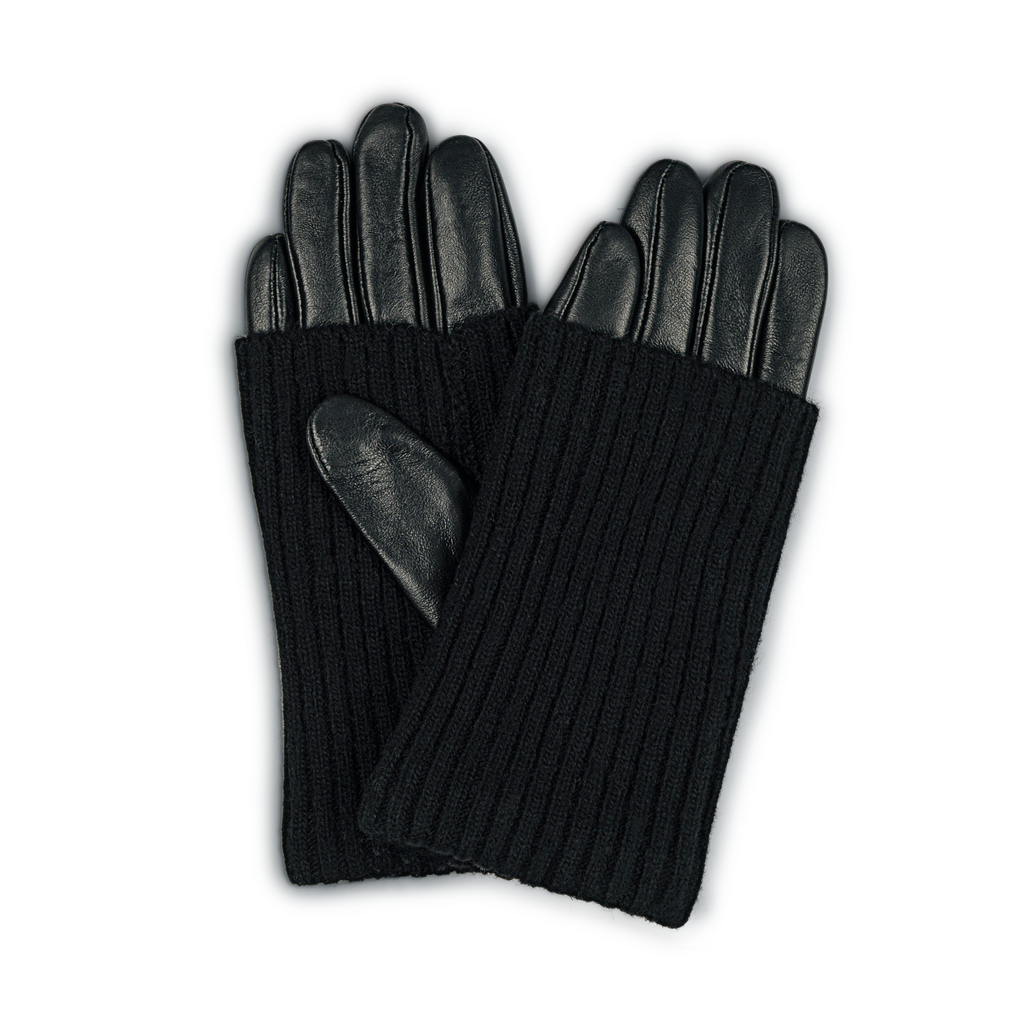 Day Leather Knit Glove