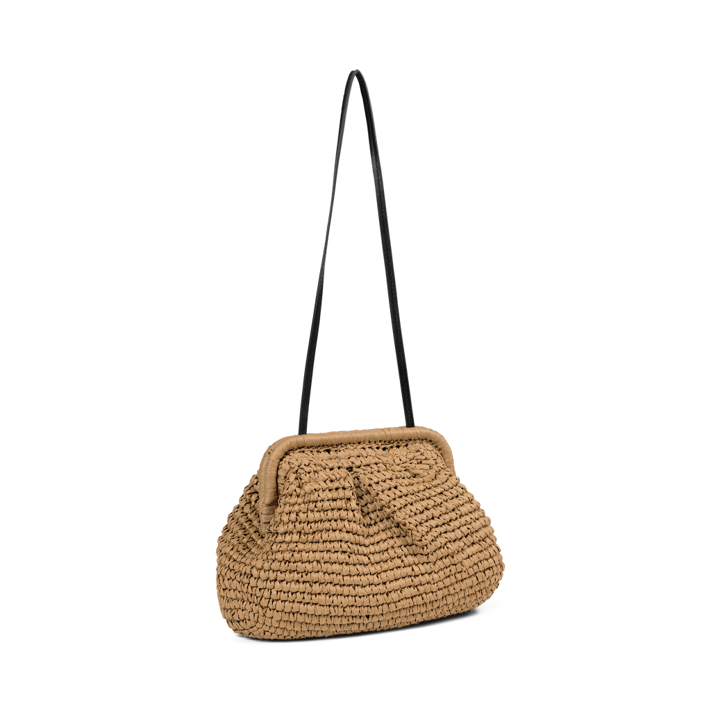 Day City Straw Clutch