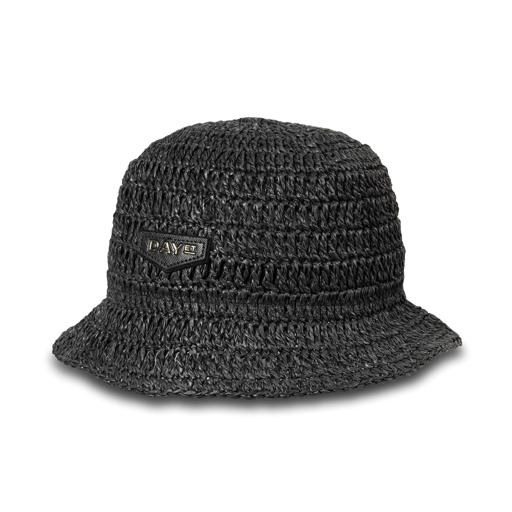 Day City Straw Bucket Hat