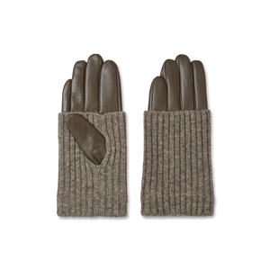 Day Leather Knit Glove