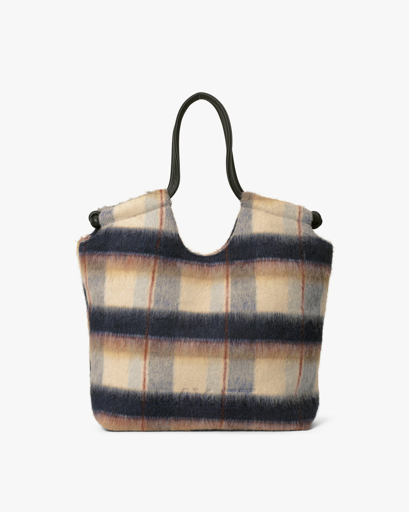 Day Woolen Check Tote