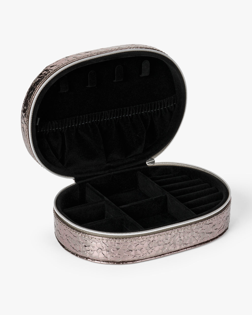 Day Disco Jewelry Zip Oval B