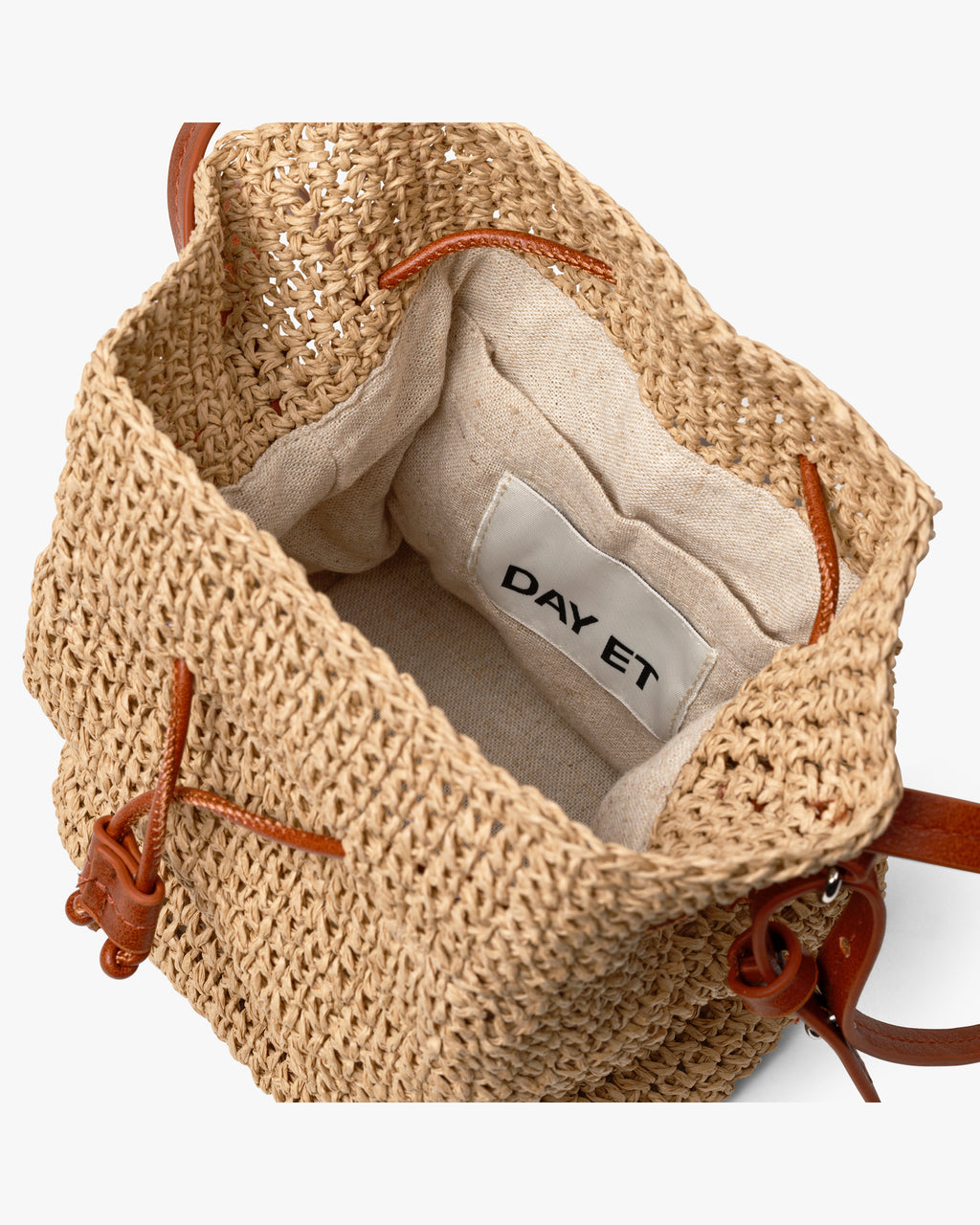 Day Natural Straw Bucket