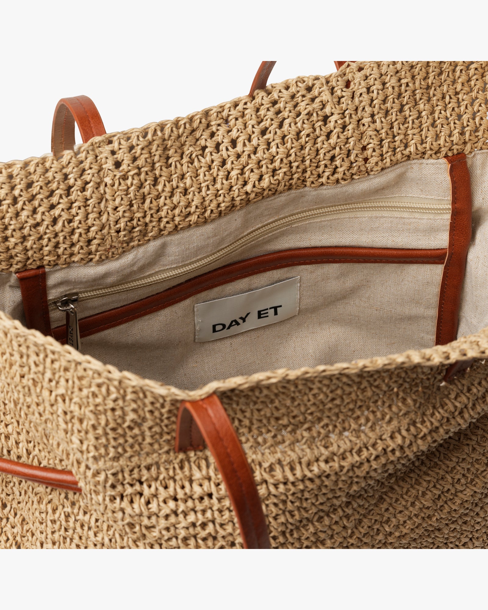 Day Natural Straw Shoulder