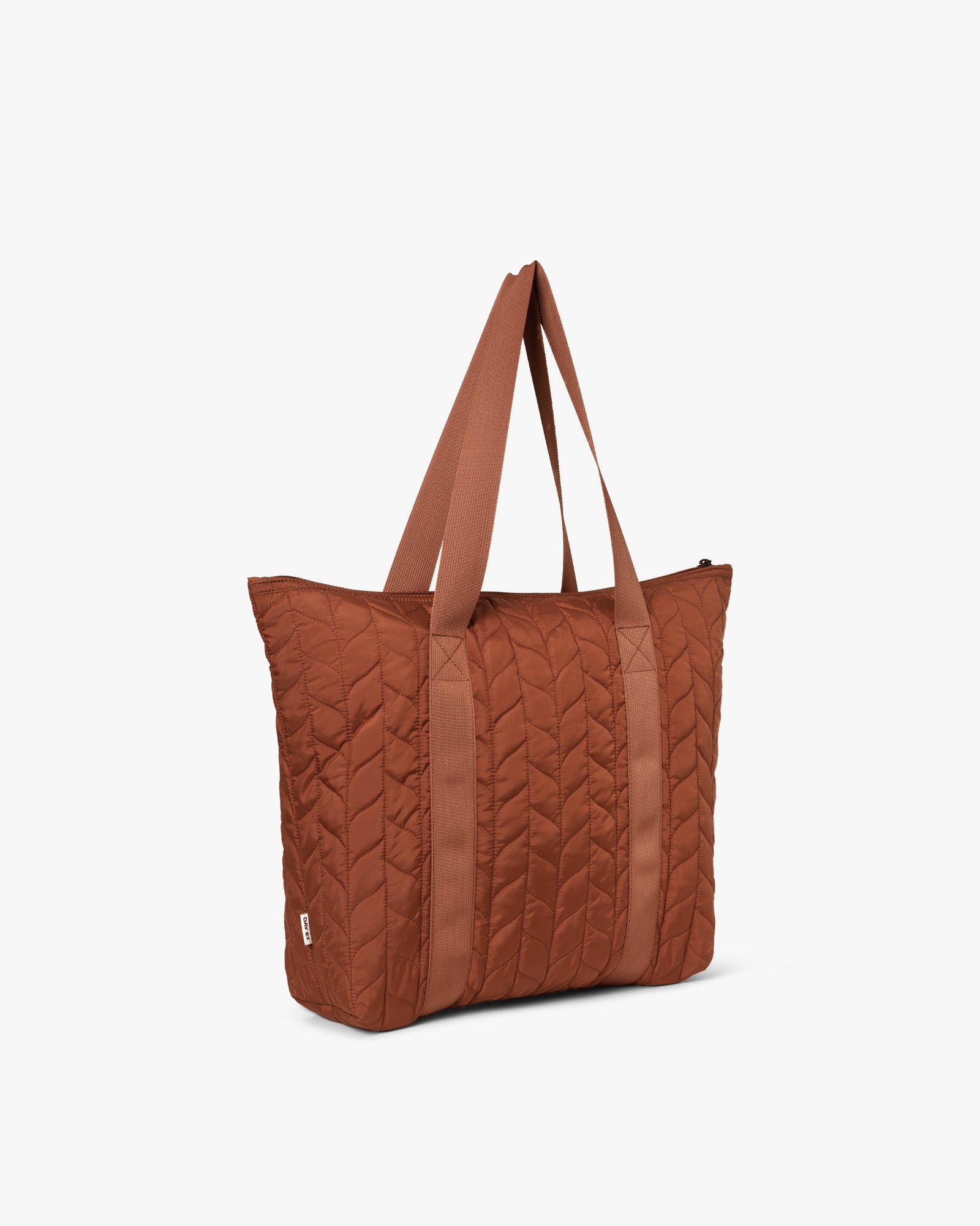 Medium Leaf Quilt Shopper Taske
