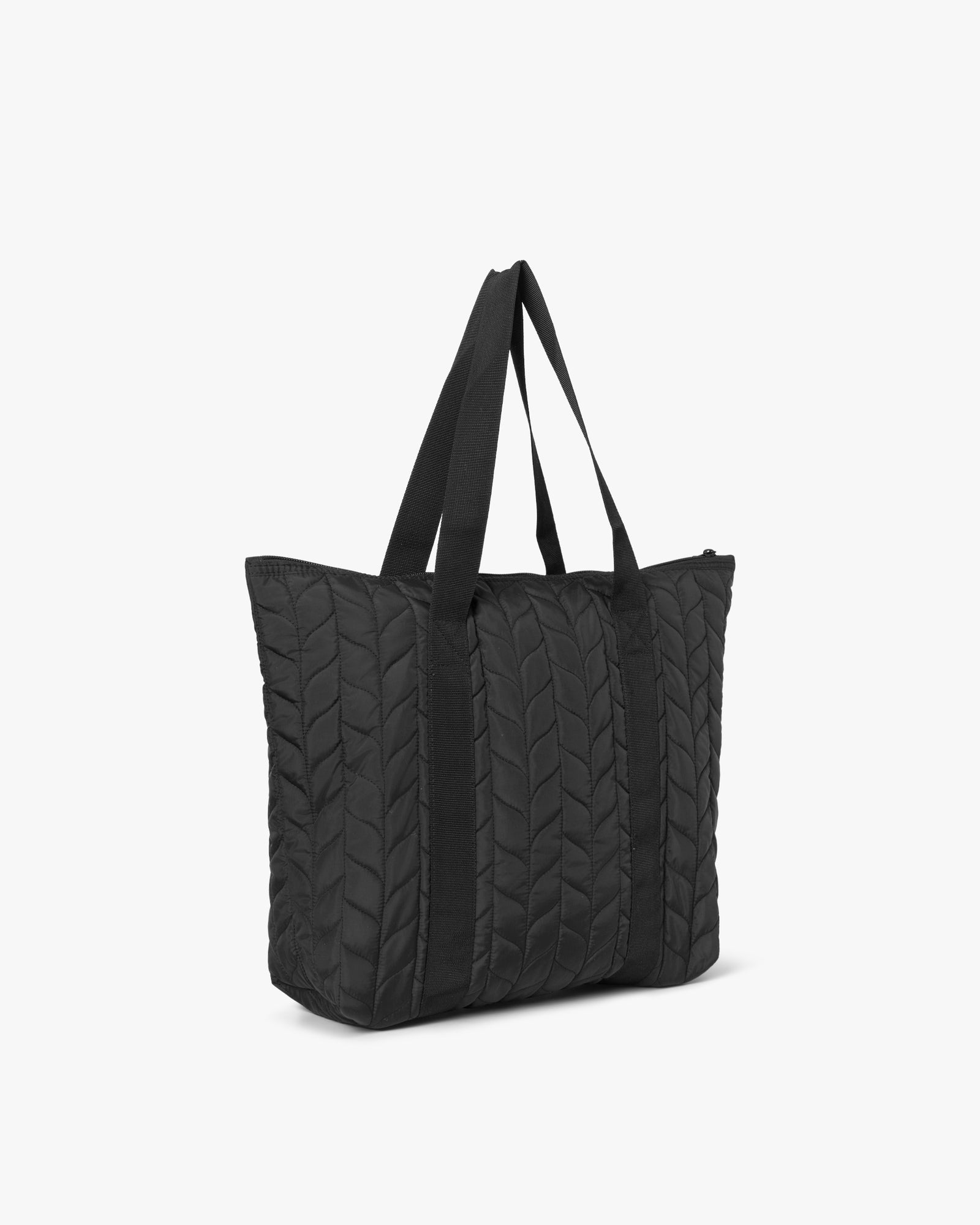 Medium Leaf Quilt Shopper Taske