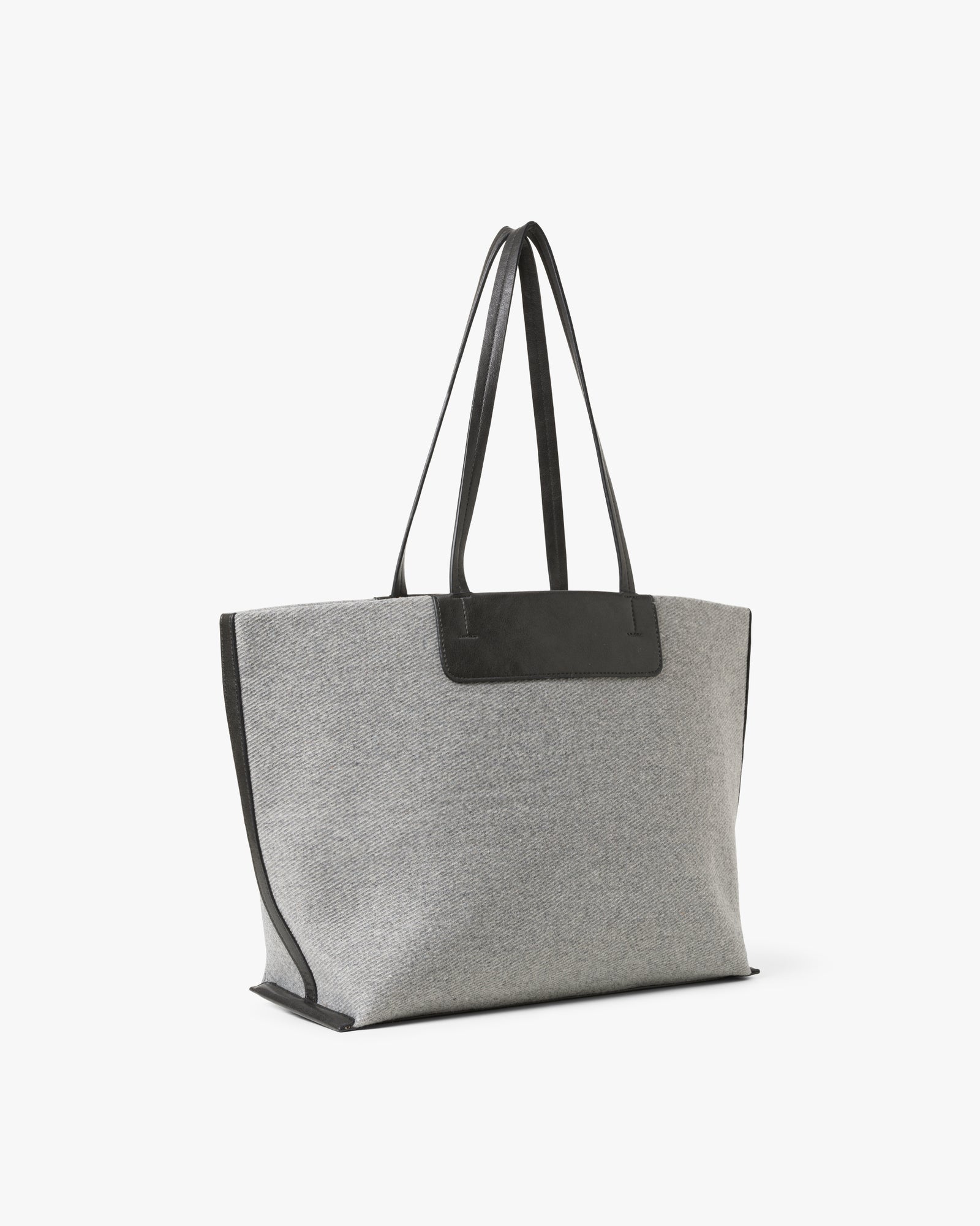 Medium Structured Wool Work Bag