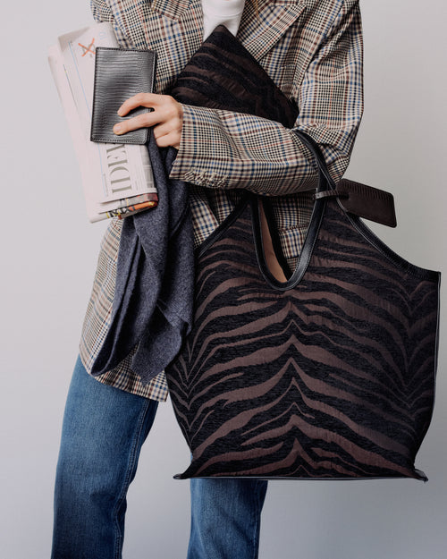 Large Zebra Tote