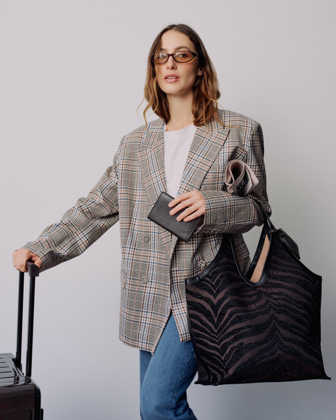 Large Zebra Tote