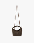 Small Hand-Braided Neoprene Crossbody Håndveske