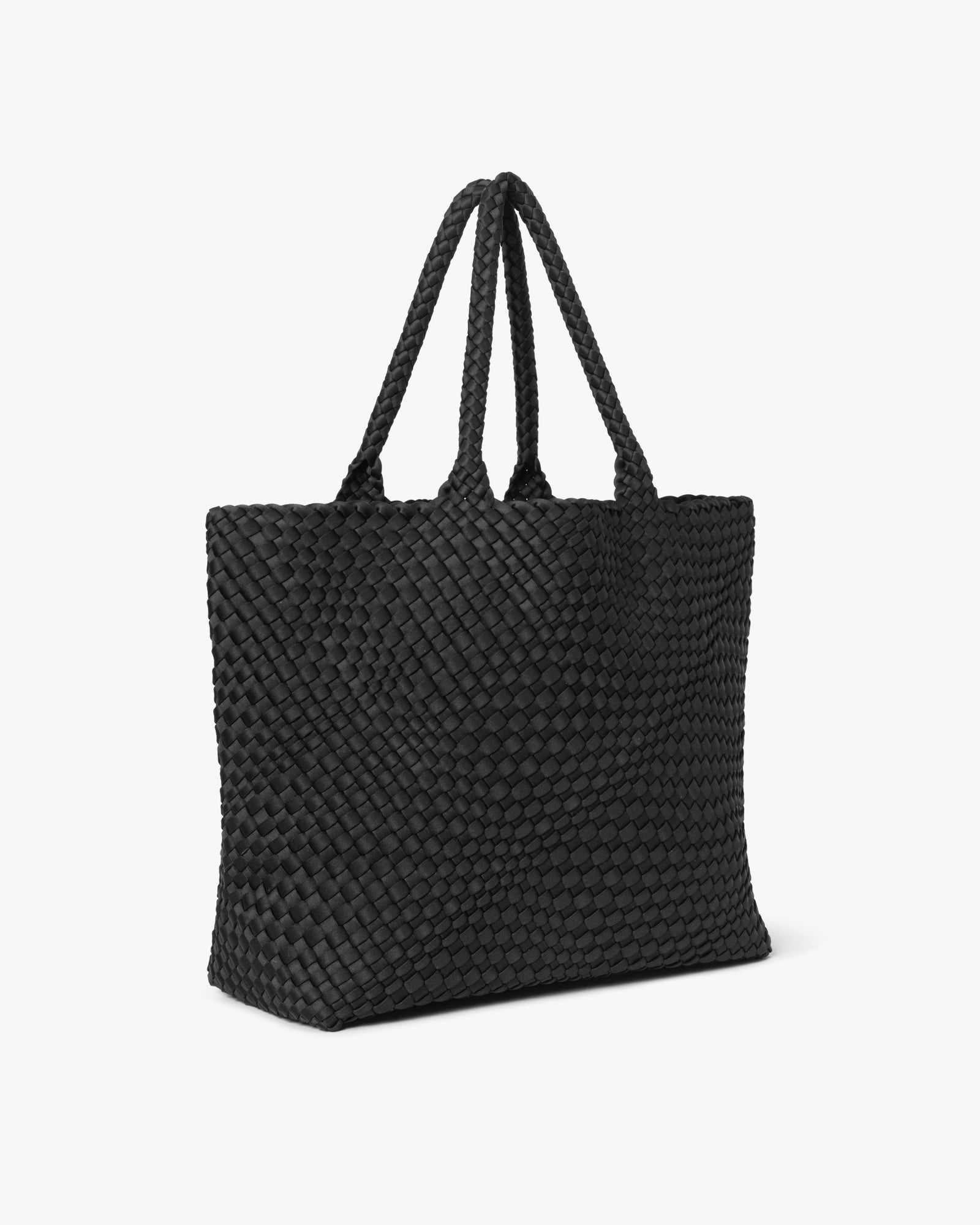 Large Hand-Braided Neoprene Skulderveske