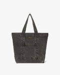 Large Washed Denim Skuldertaske