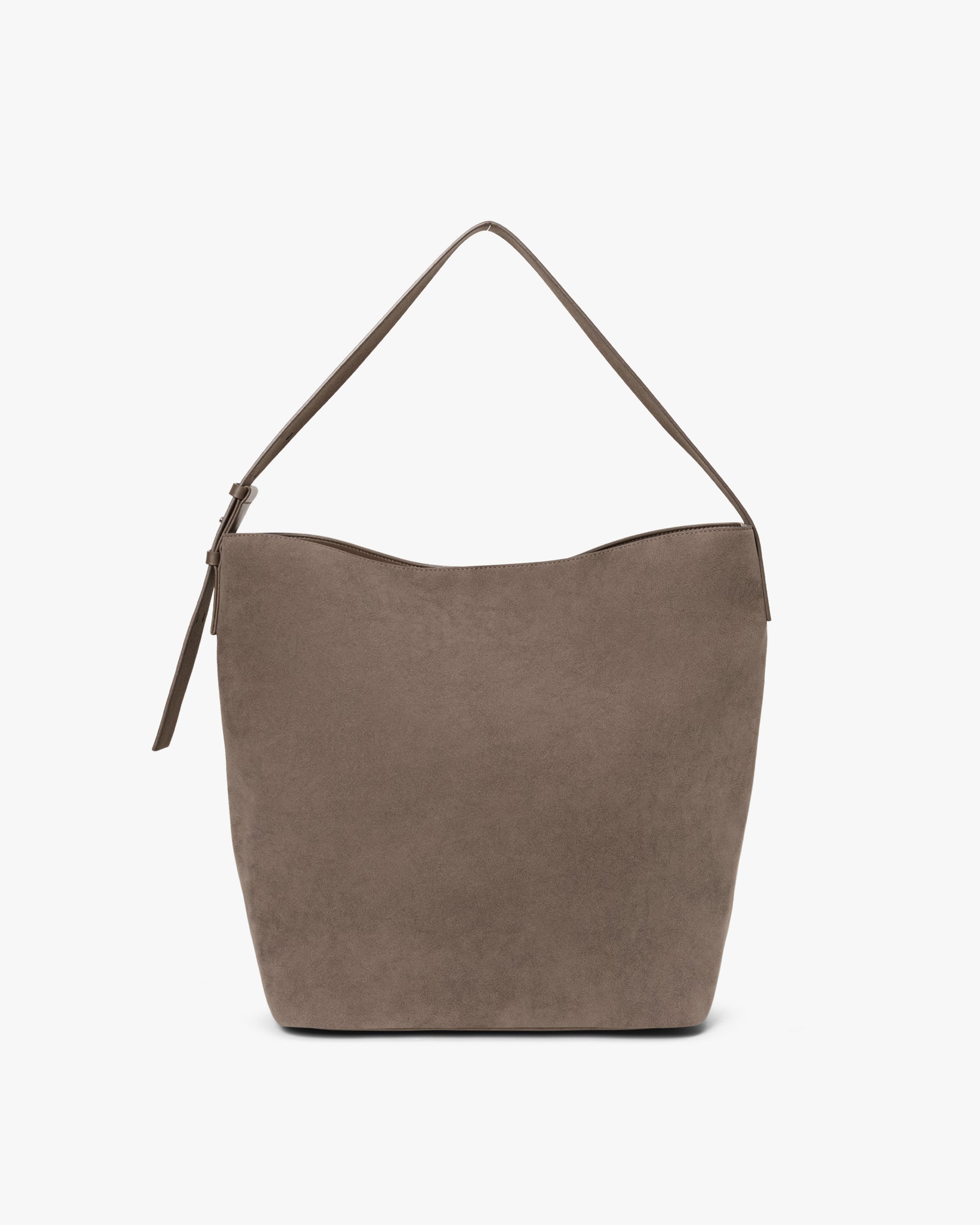 Large Imitation Suede Tote