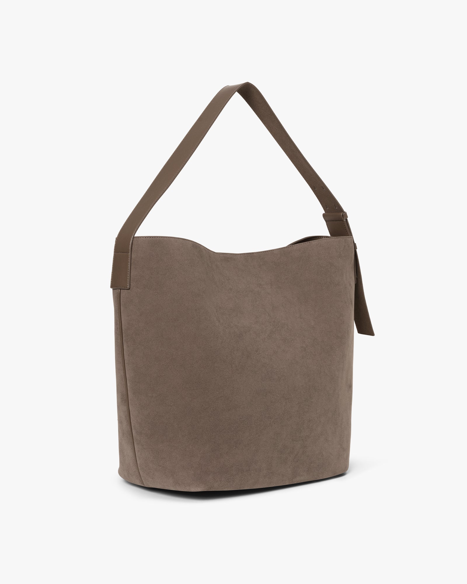 Large Imitation Suede Tote