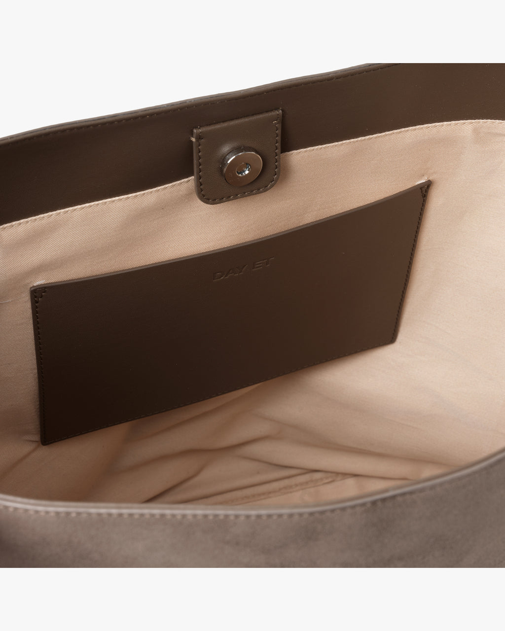 Large Imitation Suede Tote