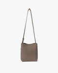 Small Imitation Suede Crossbody Skulderveske