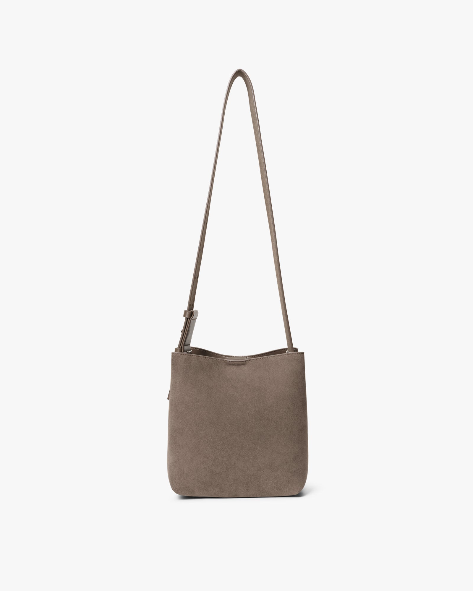 Small Imitation Suede Crossbody Skulderveske
