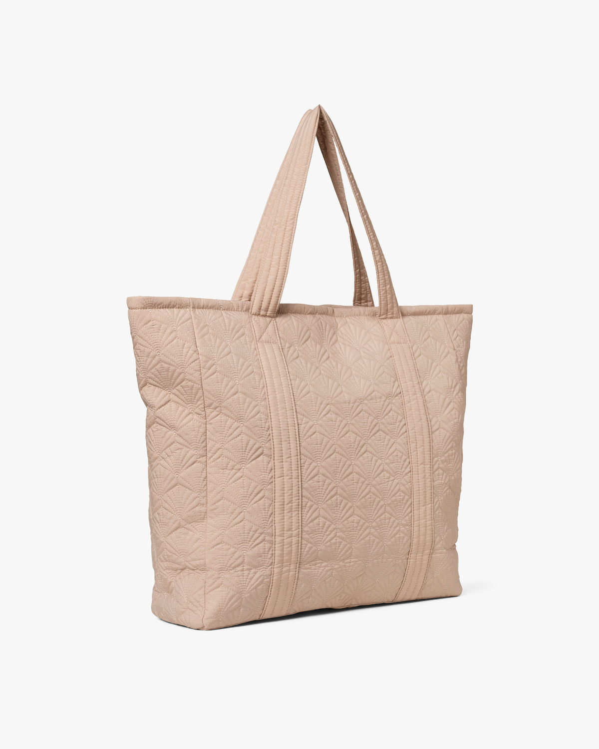 Scallop Quilt Crossbody Shoppingveske